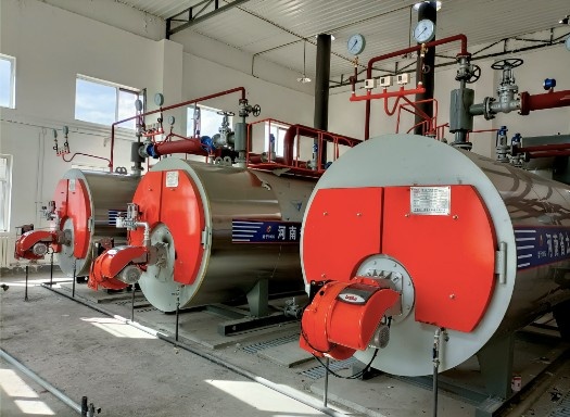 3台4吨燃气真空冷凝热水锅炉发往湖北宜昌